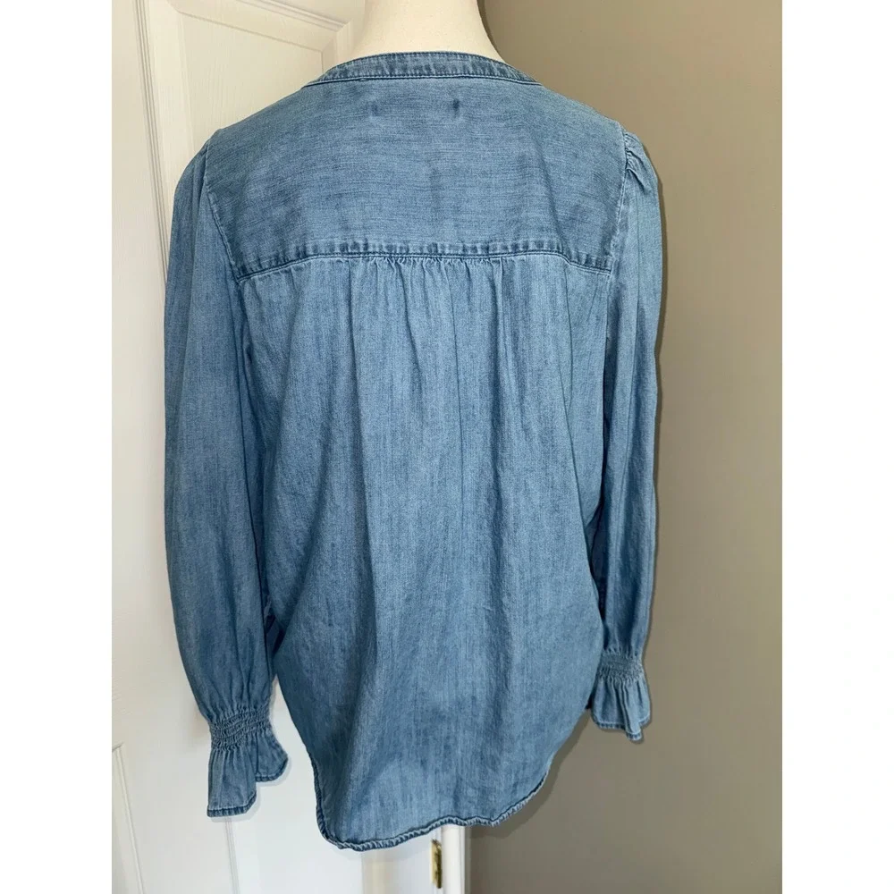 LOFT chambray denim